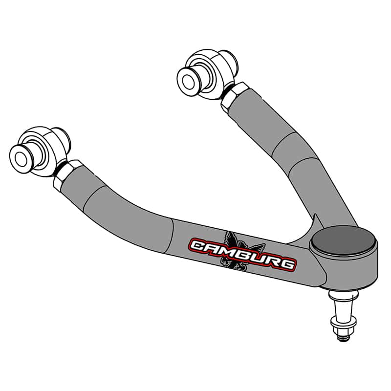 Camburg — Camburg Chevy Colorado ZR2 17-22 1.25in Performance Heim/Uniball Upper Arms (w/ covers)
Control Arm Kit - view 5