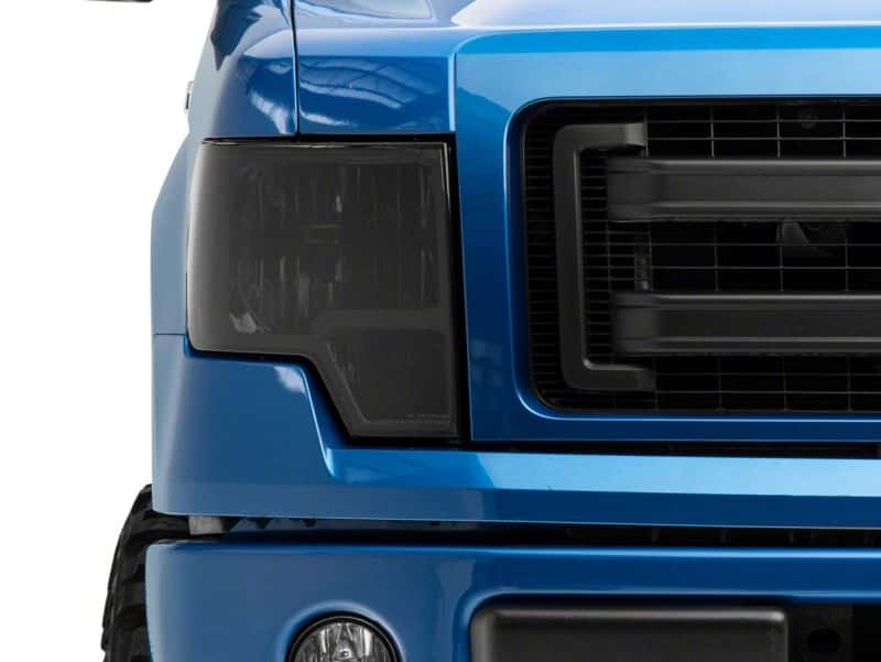 Raxiom — Raxiom 09-14 Ford F-150 Axial OEM Style Rep Headlights- Chrome Housing- SmokedLens
Headlights - view 8