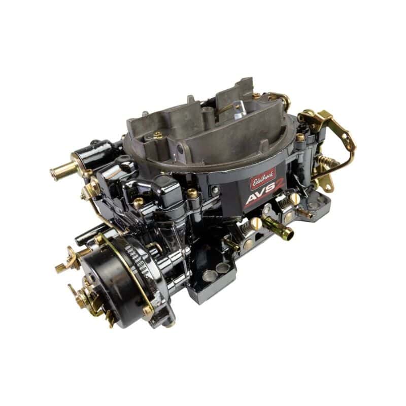 Edelbrock — Edelbrock Carburetor AVS2 Series 650 CFM Electric Choke - Black Plasma Finish - view 6