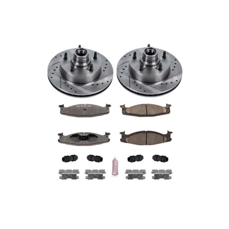 PowerStop — Power Stop 94-01 Ford E-150 Front Z36 Truck & Tow Brake Kit - view 1