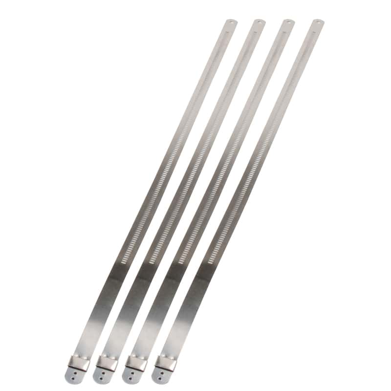 DEI — DEI Stainless Steel Positive Locking Tie 1/2in (12mm) x 14in - 4 per pack
Heat Shield Tie - view 2