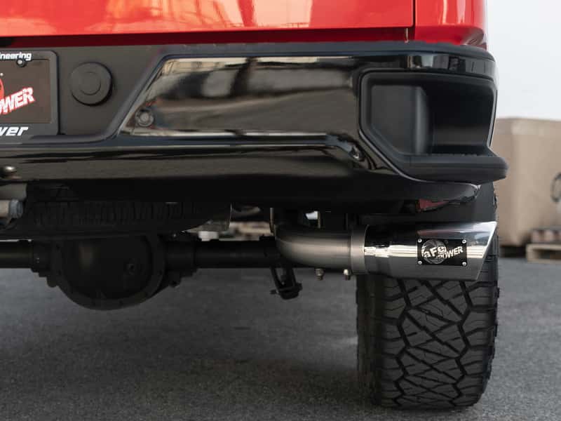 aFe — aFe Apollo GT Series 2019 GM Silverado/Sierra 1500 4.3L/5.3L 409 SS CB Exhaust System w/Polished Tip
Cat-Back Exhaust - view 5