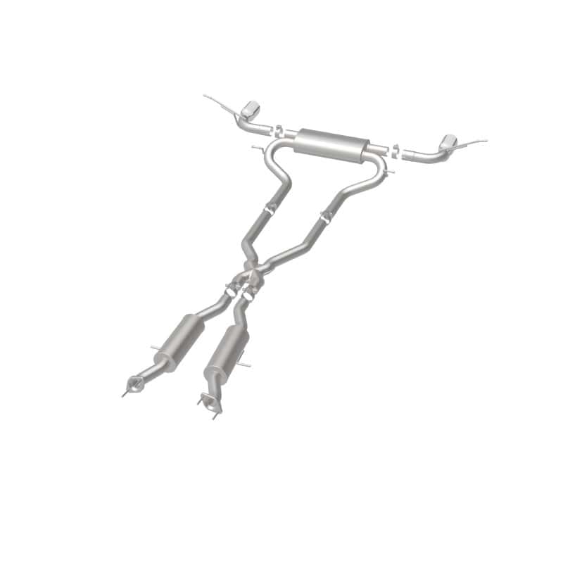 Magnaflow — MagnaFlow Cat-Back SS 2.5in Dual Split Rear 4in Black Tip 11-16 Jeep Grand Cherokee 5.7L V8/3.6L V6
Cat-Back - view 14