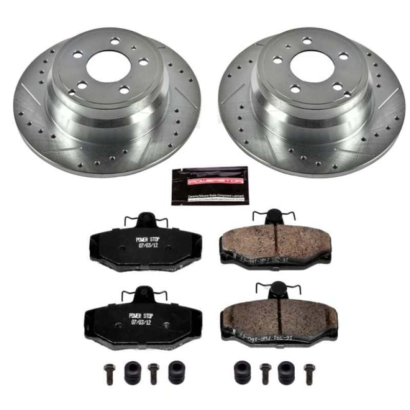 PowerStop — Power Stop 1997 Volvo 850 Rear Z23 Evolution Sport Brake Kit - view 1