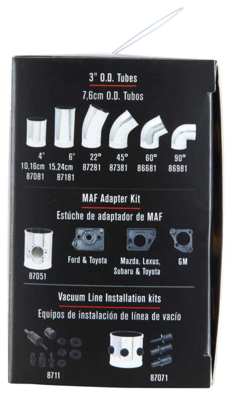 Spectre — Spectre Universal Pre-Filter Wrap 6.125in. x 9.125in. - Black - view 10