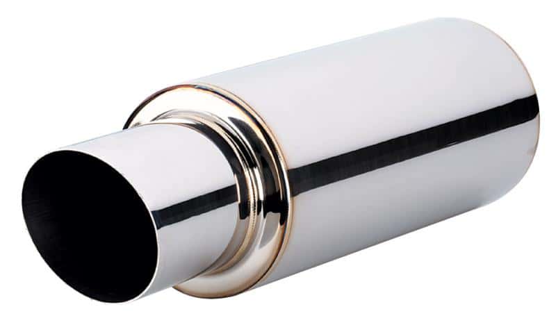 Vibrant — Vibrant TPV Turbo Round Muffler (23in Long) with 4in Round Tip Straight Cut - 3in inlet I.D.
3"IDTPVMufflrStrtTip
3"IDTPVMufflerRndTip
Muffler - view 5