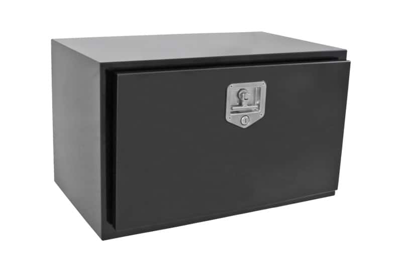 Dee Zee — Dee Zee Universal Tool Box - Specialty Underbed Black BT Alum 24X18X18 (Txt Blk)
ToolBxTrkBedUnderBed - view 1
