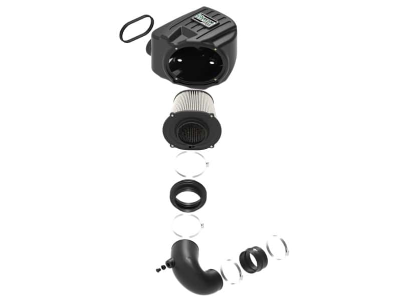 aFe — aFe Quantum Pro DRY S Cold Air Intake System 94-02 Dodge Cummins L6-5.9L - Dry
QUANTUM Intake - view 5