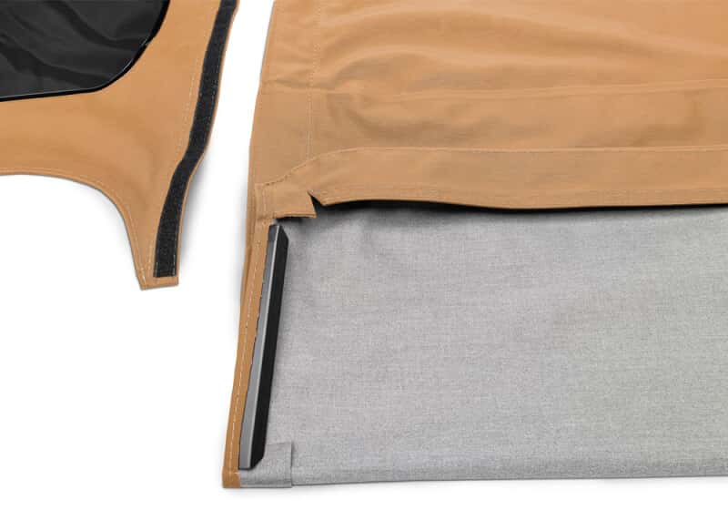 Rampage — Rampage 1997-2006 Jeep Wrangler(TJ) OEM Replacement Top - Spice
Fctry Rplcmnt Sft Tp
Top-Soft - view 2