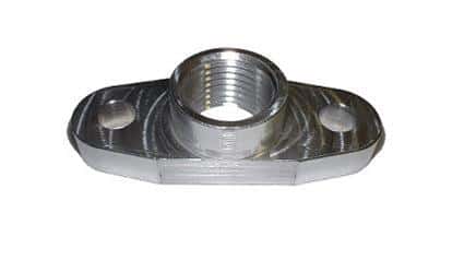 Torque Solution — Torque Solution Billet Oil Drain Flange: Universal T3/T4 & PTE Turbos - view 3