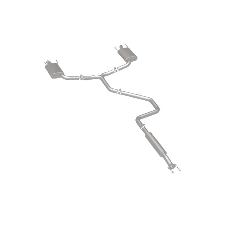 Magnaflow — MagnaFlow Cat-Back SS 2.25/2.5in Dual Split Rear Exit Polished 3in Tip 2015 Chev Impala 3.6L V6
Cat-Back - view 12