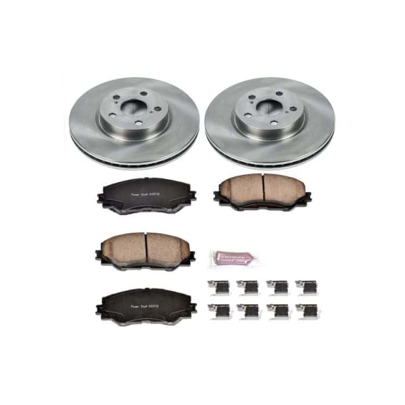 PowerStop — Power Stop 09-10 Pontiac Vibe Front Autospecialty Brake Kit - view 1
