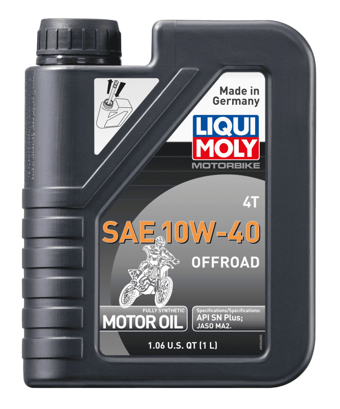 LIQUI MOLY — LIQUI MOLY 1L Motorbike 4T SAE 10W40 Offroad - view 1