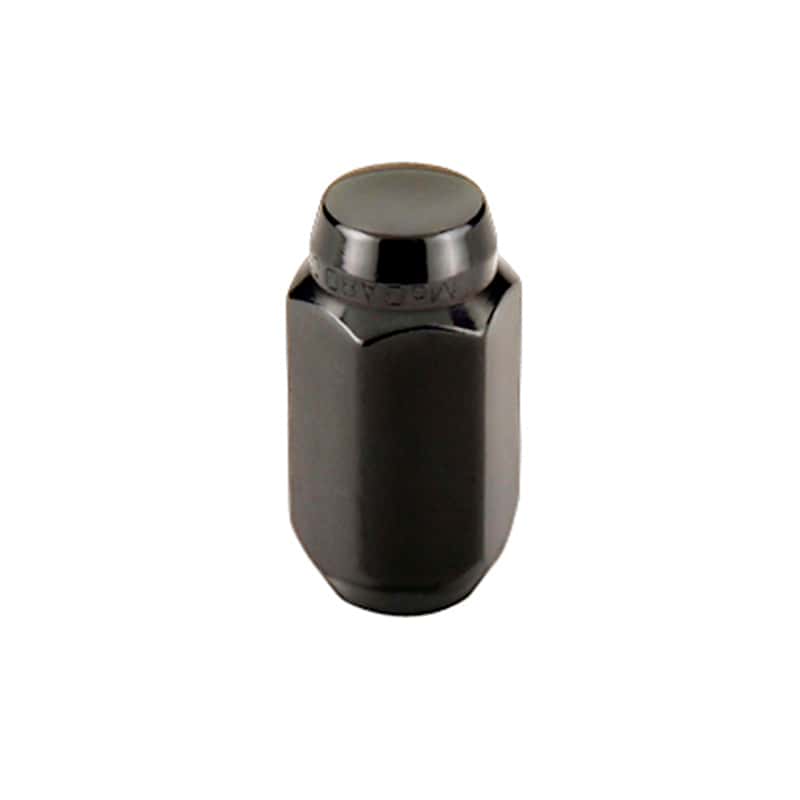McGard — McGard Hex Lug Nut (Cone Seat) M14X1.5 / 22mm Hex / 1.635in. Length (4-Pack) - Black - view 2