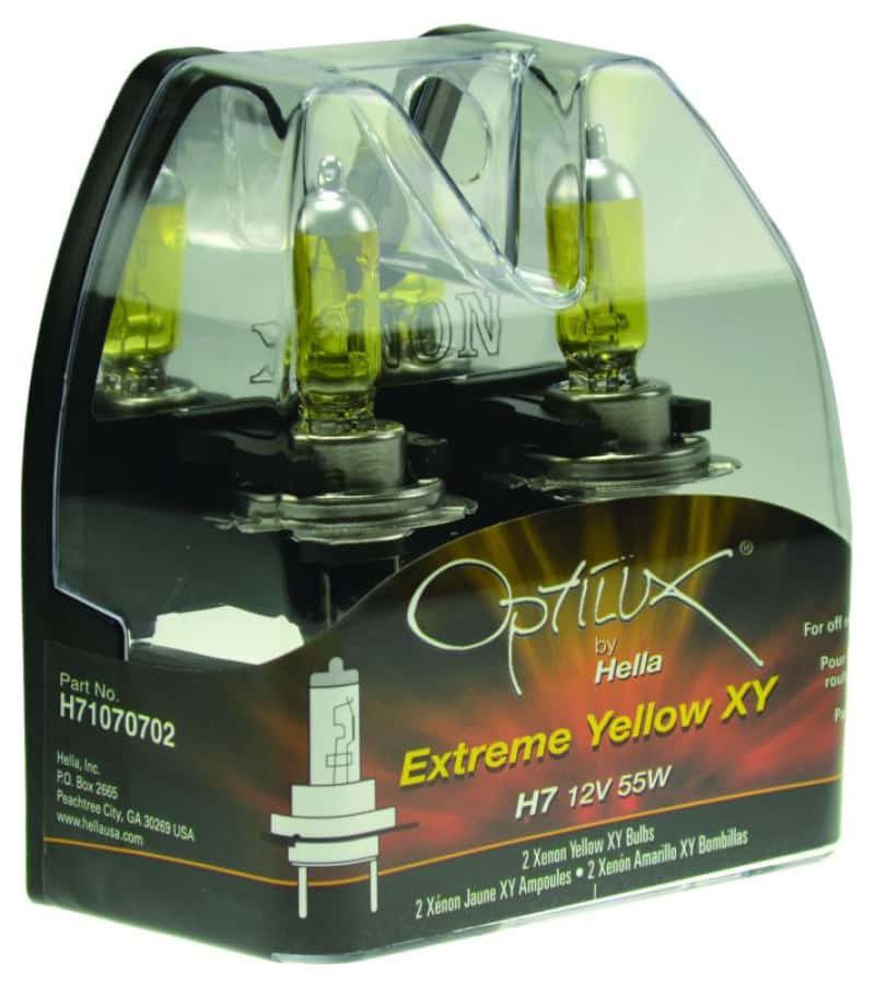 Hella — Hella Optilux H7 12V/55W XY Xenon Yellow Bulb
H7 Halogen Bulb
Bulb - view 32