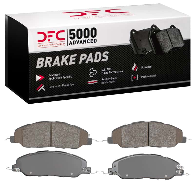 DFC — DFC 05-14 Ford Mustang Front 5000 Advanced Ceramic Brake Pads
DFC Brake Pad Set - view 1