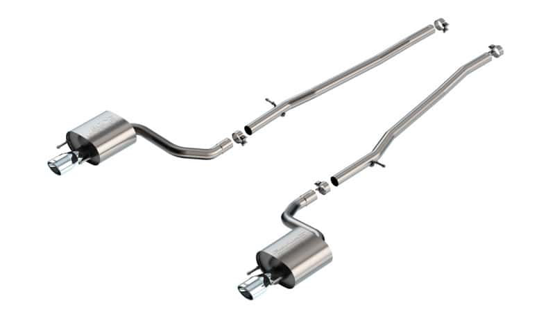 Borla — Borla 16-17 Lexus IS200T / 18-24 Lexus IS300 2.25in S Type Cat Back 4.25in Tip - Stainless Steel Tip
Cat-Back System - view 1