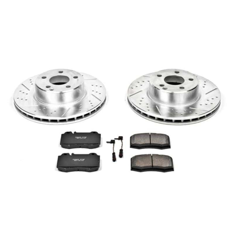 PowerStop — Power Stop 03-06 Mercedes-Benz CL500 Front Z23 Evolution Sport Brake Kit - view 1