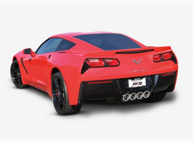 Borla — Borla 2014 Chevy Corvette C7 w/ AFM w/o NPP Atak Rear Section Exhaust Quad Rd Rl IC Tips
Axle-Back System
ExhstSysKt - view 7