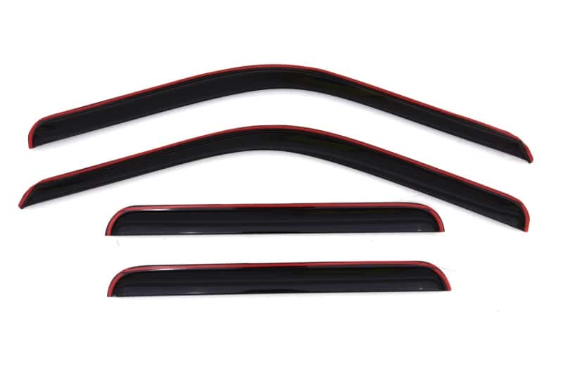 AVS — AVS 99-16 Ford F-250 Supercrew Ventvisor In-Channel Front & Rear Window Deflectors 4pc - Smoke
IN-CHANNEL VENTVISOR
Side Window Vent - view 3