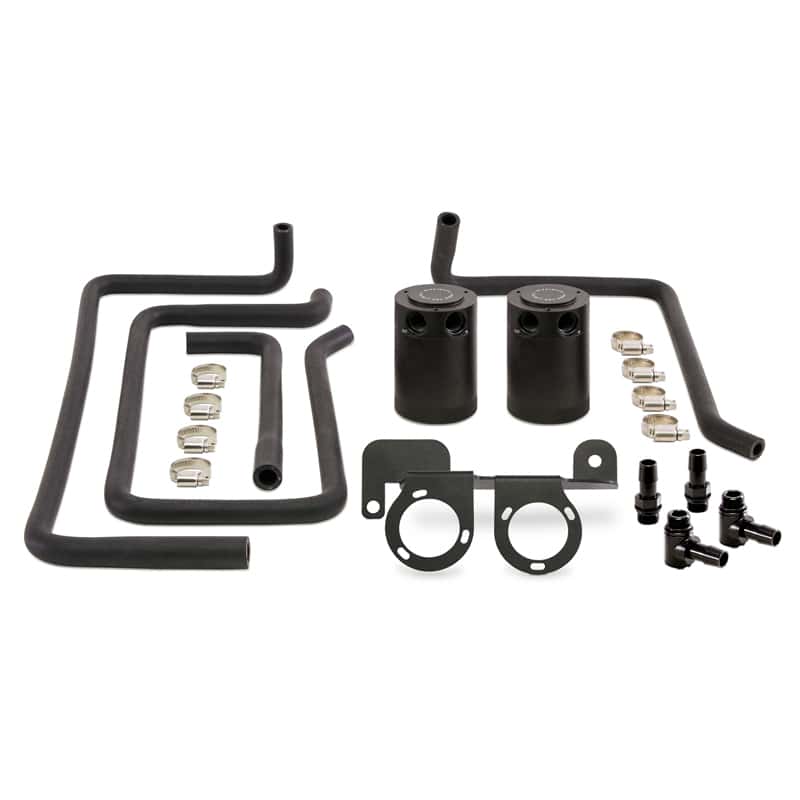 Mishimoto — Mishimoto 07-13 Infiniti G37 Baffled Oil Catch Can Kit
Oil Catch Can Kit - view 1