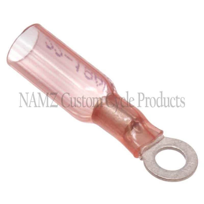NAMZ — NAMZ Heat Sealable No.8 Ring Terminals 22-18g (25 Pack) - view 1