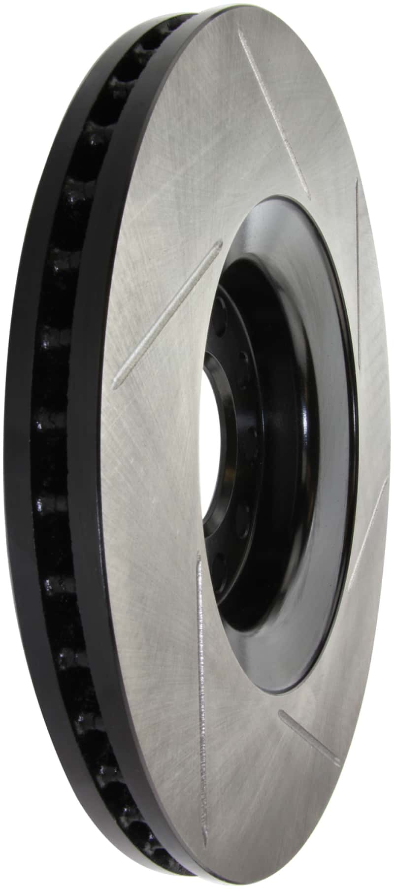 Stoptech — StopTech Power Slot 01-06 Audi Allroad / 05-09 A4 / 6/99-04 A6 / 99-02 S4 Right Front Slotted Rotor
Sport Slotted Rotor
Disc Brake Rotor - view 2