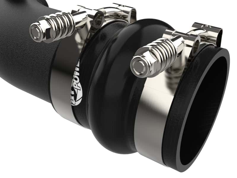 aFe — aFe 23-24 Ford F250/F350 Super Duty V8-6.7L BladeRunner 3 In. Aluminum Hot Charge Pipe- BLK
Hot Charge Pipe - view 5
