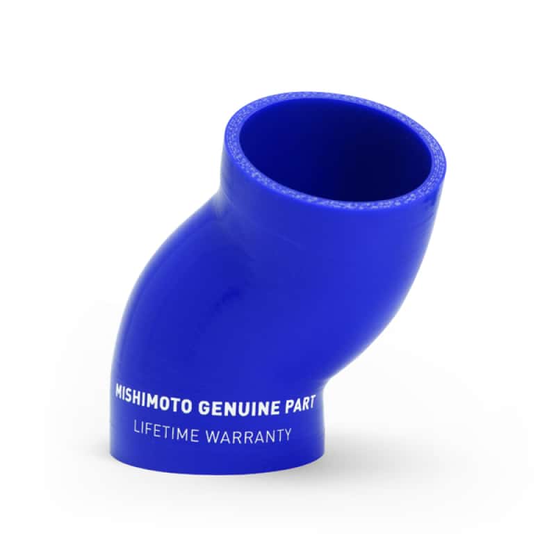 Mishimoto — Mishimoto Subaru WRX Blue Silicone Throttle Body Hose - view 1