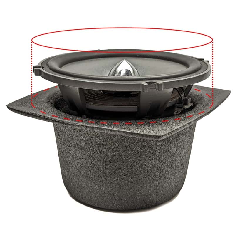 DEI — DEI Speaker Baffles 5.25in Round 6.5in Wide 6.5 Height 2.5in Deep Pair
Speaker Baffle - view 7