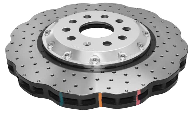 DBA — DBA 15-20 Volkswagen Golf R 3.6L Front 5000 Series Cross Drilled Rotor w/Silver Hat
Brake Rotor
Brake Disc - view 4