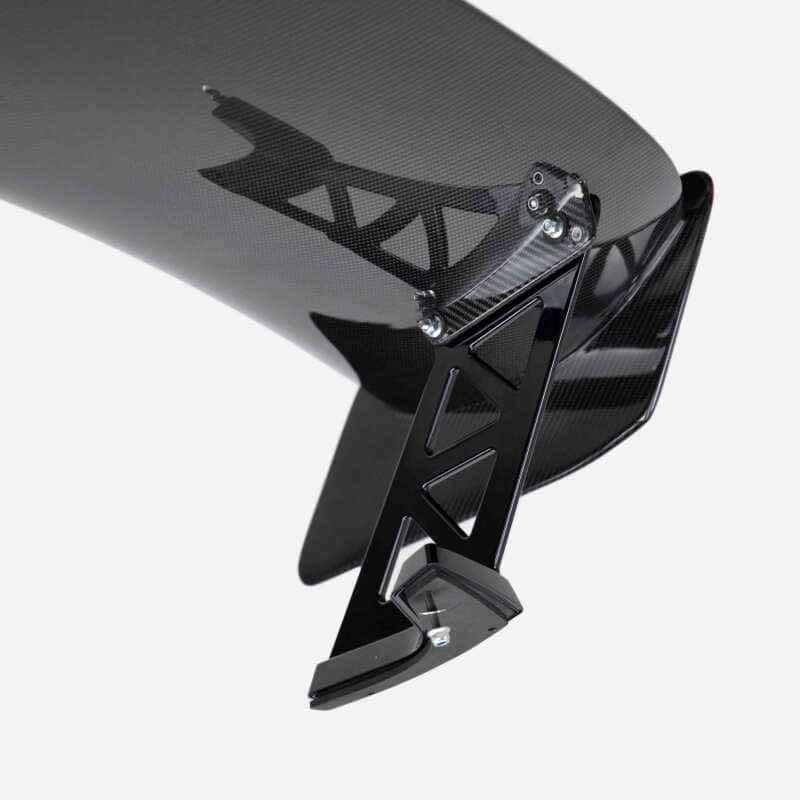 Anderson Composites — Remus 2017 Alfa Romeo Stelvio Q4 AWD 2.0L Turbo Multiair 127mm Angled Chrome Tail Pipe Set (Pair)
Anderson Composites 20-23 Ford Mustang Shelby GT500 Carbon Fiber Rear Spoiler - High Profile - view 6