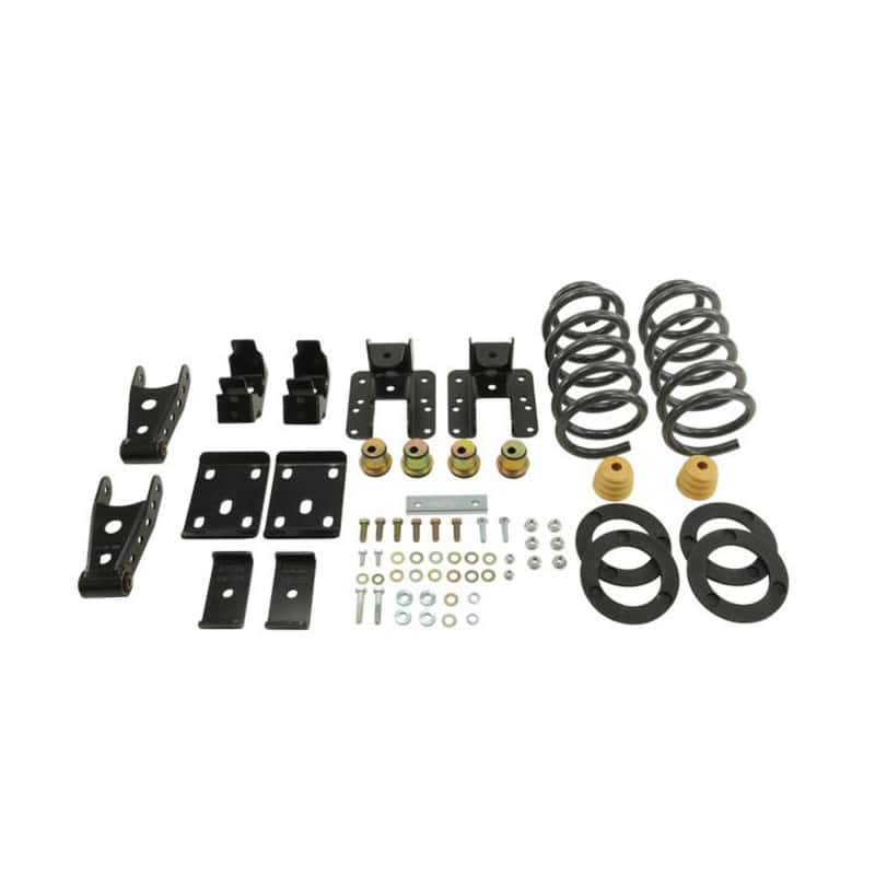 Belltech — Belltech LOWERING KIT 2014 Silverado/Sierra Std Cab 2WD 1in or 2in Front/4in Rear w/o Shocks
LOWERING KIT - view 3