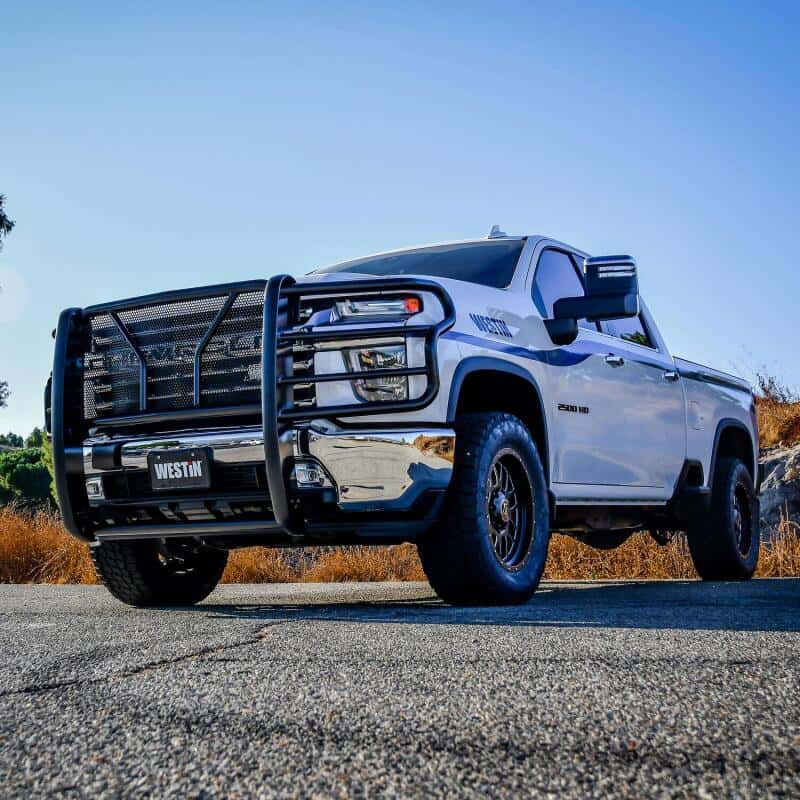 Westin — Westin 2020 Chevrolet Silverado 2500/3500 HDX Grille Guard - Black
Grille Guard - view 6