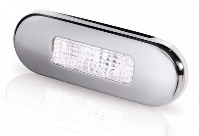 Hella — Hella Courtesy Lamp White Md12/24 Ss Rim 2Xt
LAMP INT OBL CRT WHT - view 2