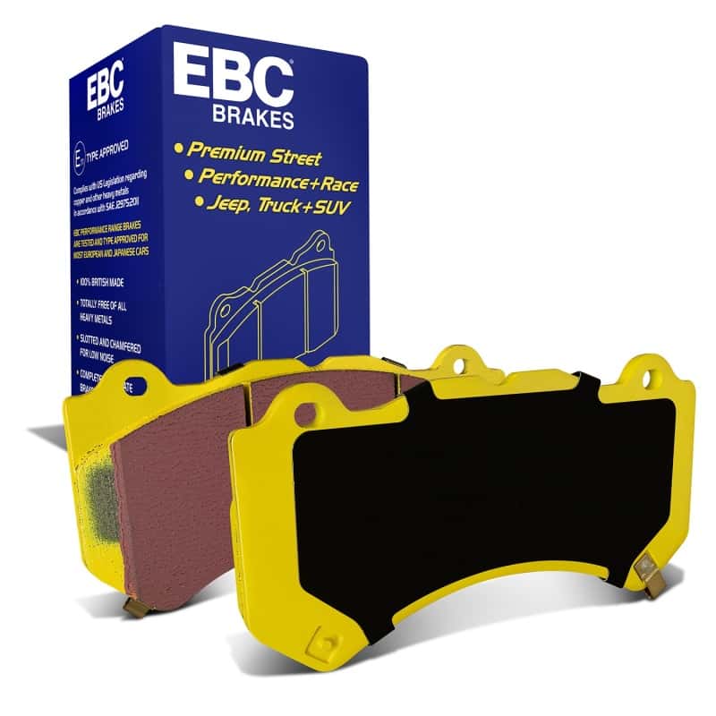 EBC — EBC 16+ Cadillac ATS-V 3.6 Twin Turbo Yellowstuff Front Brake Pads
Disc Brake Pad - view 1
