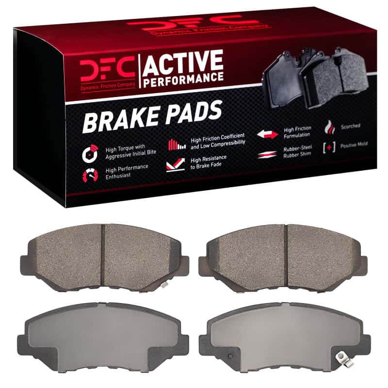 DFC — DFC 02-21 Acura ILX Front Active Performance Pads - Low Metallic
DFC Brake Pad Set - view 1