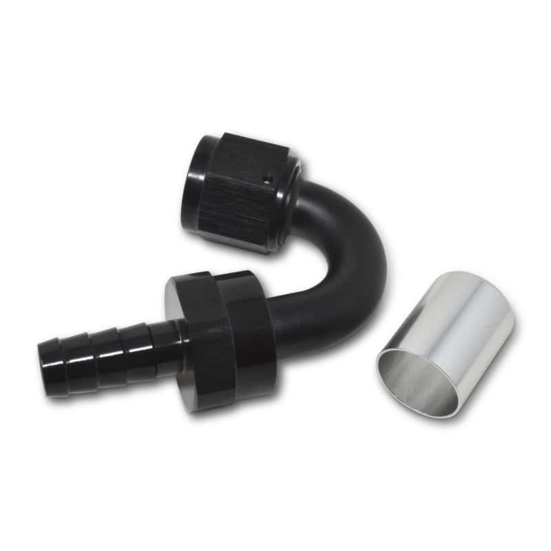 Russell — Russell Performance -6 AN Proclassic Crimp 150 Degree End (O.D. 0.600)
Hose Fitting - view 5