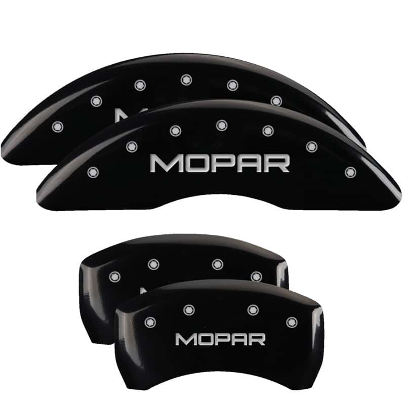MGP — MGP 4 Caliper Covers Engraved Front & Rear MOPAR Black finish silver ch
Caliper Covers - view 1