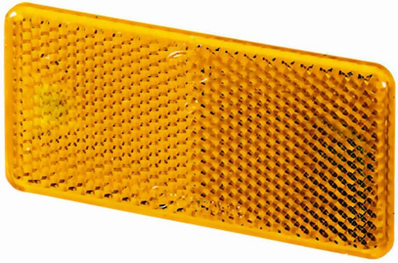 Hella — Hella Reflex Reflector Yellow Gr 8Ra - view 1