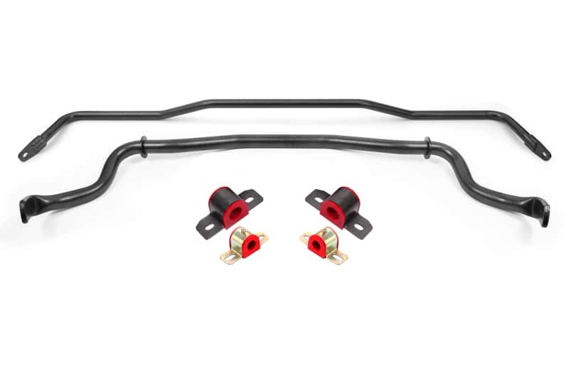 BMR Suspension — BMR 15-22 S550 Mustang Sway Bar Kit with Bushings Front and Rear Black Hammertone
Sway Bar Kit - view 1