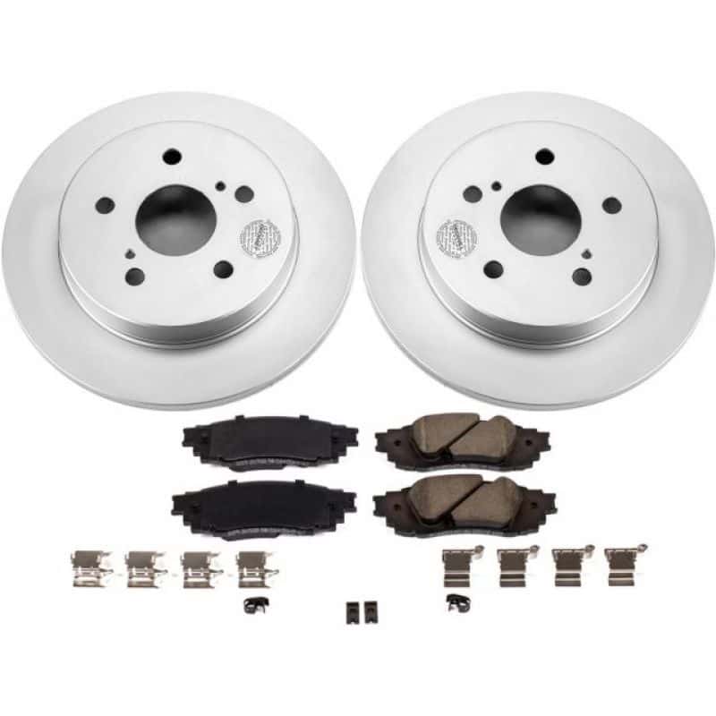 PowerStop — Power Stop 2019 Lexus ES350 Rear Z17 Evolution Geomet Coated Brake Kit - view 1