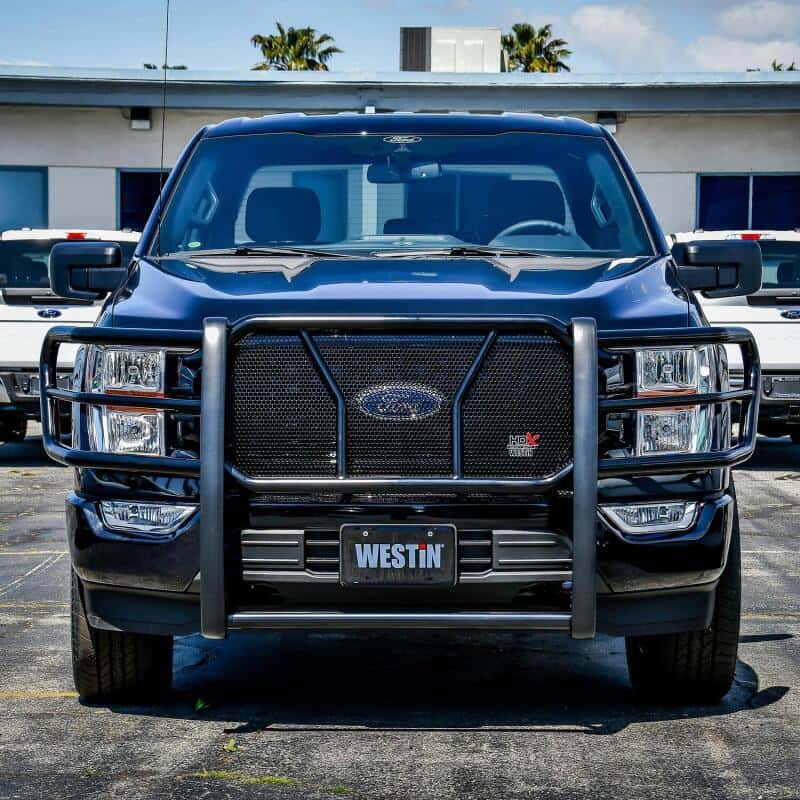 Westin — Westin 2021 Ford F150 HDX Grille Guard - Black
Grille Guard - view 4