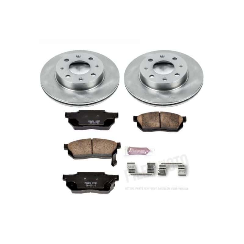 PowerStop — Power Stop 88-91 Honda CRX Front Autospecialty Brake Kit - view 1