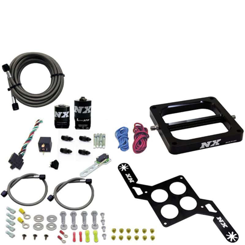 Nitrous Express — Nitrous Express 4500 RNC Conventional Nitrous Plate Kit w/.375in Solenoid w/o Bottle
Injection System Kit
N2OSys - view 2