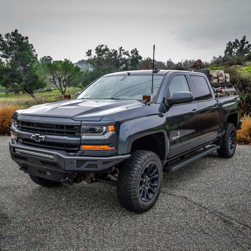Westin — Westin 16-19 Chevy/GMC Silverado/Sierra 1500 Pro-Mod Front Bumper - Textured Black
Bumper- Front
Bumper-Front - view 7