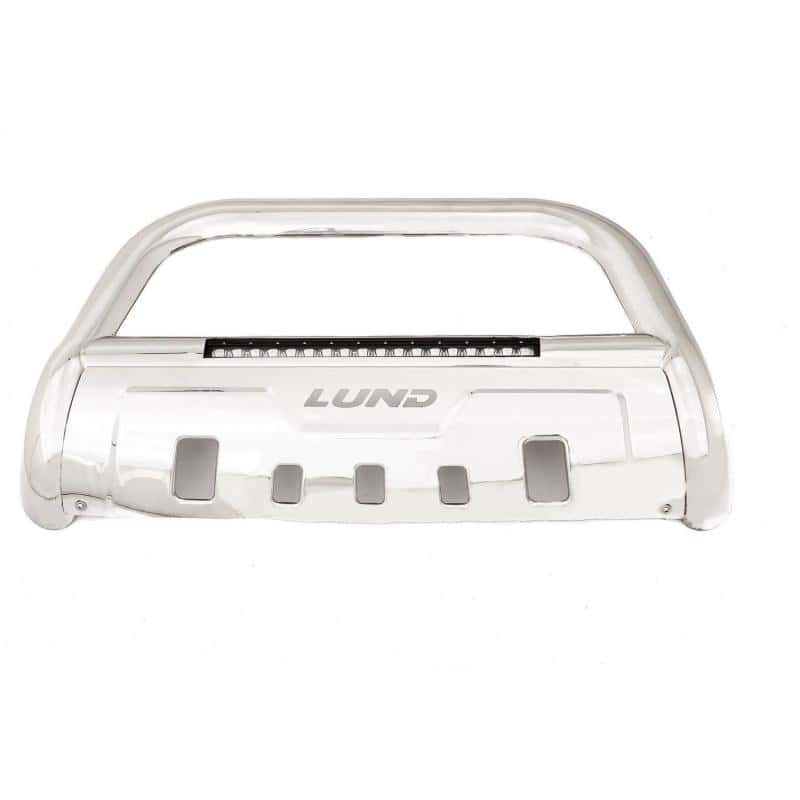 LUND — Lund 20- 21 GMC SIERRA 2500 HD BULL BAR W/ LIGHT & WIRING Stainless Steel
BULL BAR W-LED LIGHT
Bull Bar - view 3