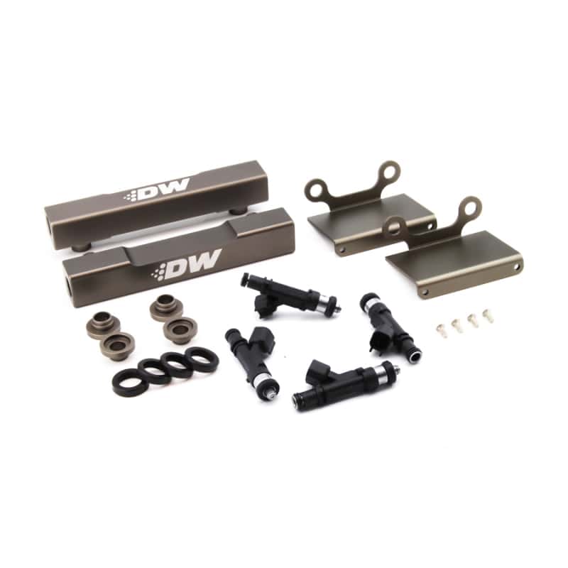 DeatschWerks — DeatschWerks 04-06 Subaru STI/LGT Side Feed to Top Feed Fuel Rail Conv Kit w/ 1000cc Injectors - view 2