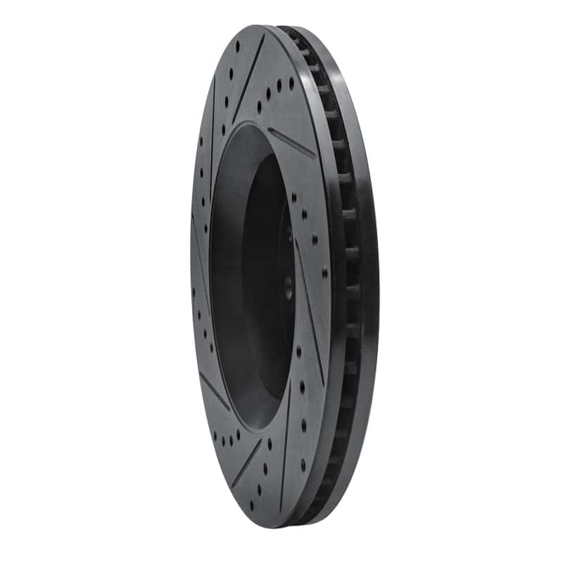 R1 Concepts — R1 2002-2018 Dodge Sprinter 2500 Rear Right Drilled & Slotted Black Brake Rotor
R1 Brake Rotor Drill - view 4