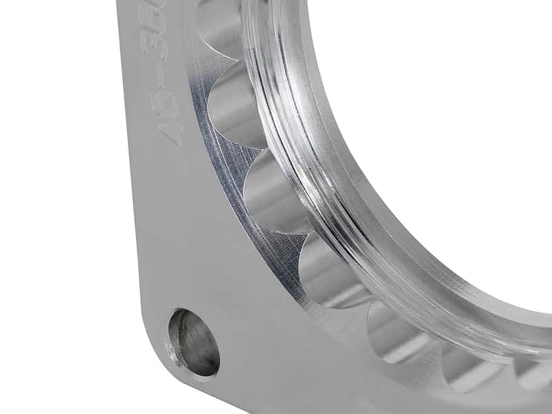 aFe — aFe 01-16 Nissan Patrol (Y61) L6-4.8L Silver Bullet Throttle Body Spacer
Throttle Body Spacer - view 4